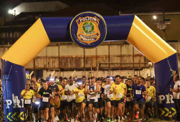 Com mais de 1.200 participantes, corrida da PRF movimenta Poços de Caldas