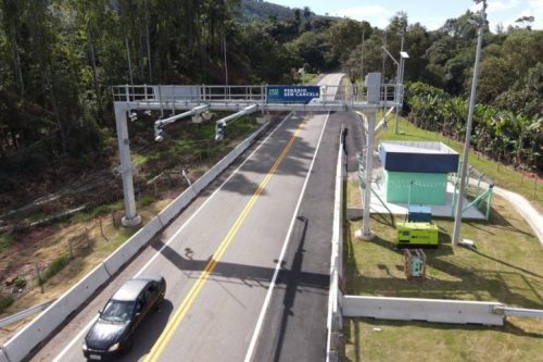 Pórtico pioneiro no estado está localizado no km 12,7 da MG-459, em Monte Sião. Veículos com tag terão pagamento automático e com desconto