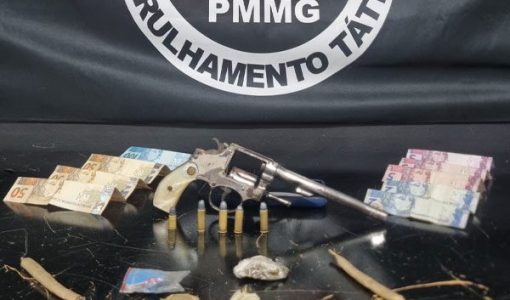 foto-pm-prende-homem-por-porte-ilegal-de-arma-e-trafico-de-drogas-durante-festa-de-sao-benedito-em-pocos-09-05-26